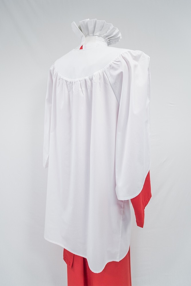 Adults Choristers Ruff Choir Gown White Collar Church Accessory eBay