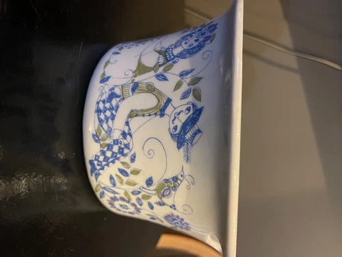 TURI DESIGN LOTTE MADE NORWAY SERVING BOWL NO COVER BY FIGGJO 1960