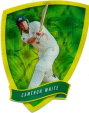 2009/10 Select Cricket Australia DIE CUT FDC21 Cameron White - TEST TEAM 