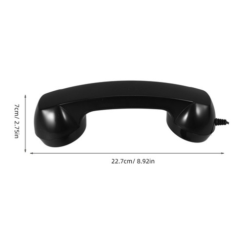 Retro -Telefon komórkowy -Słuchawki Biuro Retro-Telefony stacjonarne Plastikowe słuchawki - Zdjęcie 2 z 12