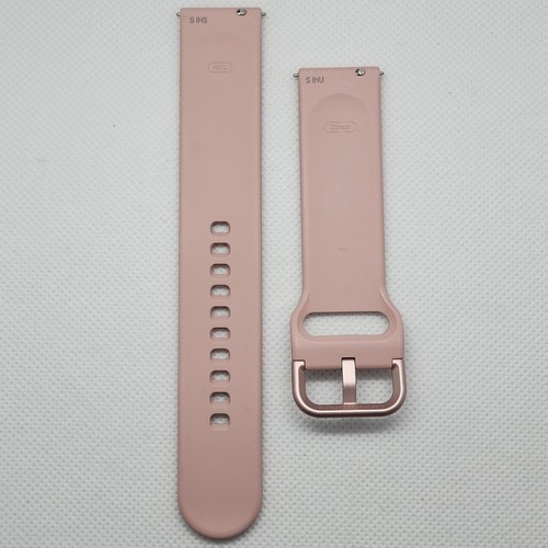 OEM Original Samsung Active2 Galaxy Watch4 20mm Soft Sport Silikon Band M/L Pink