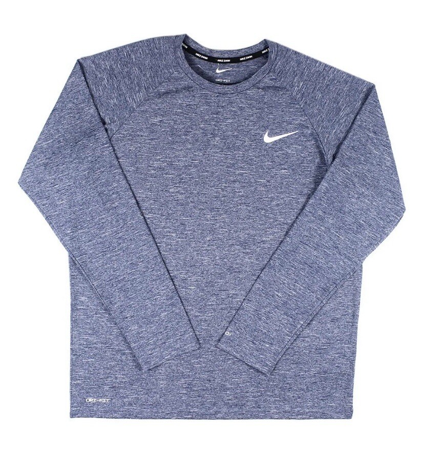 Nike Men's Swim Hydroguard Long Sleeve Dri-fit T-Shirt UPF40+ - Main Image