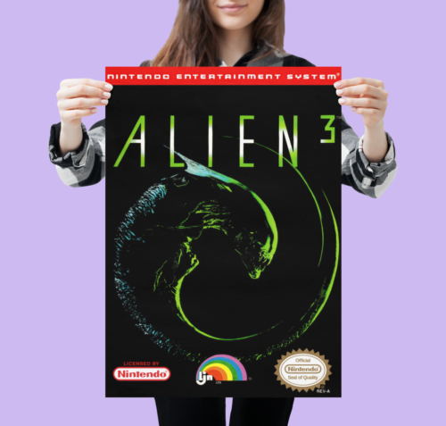 Retro NES Poster Vintage Super Nintendo Poster 80er 90er Jahre Wandkunst A5 A4 A3 A2 - Bild 5 von 52