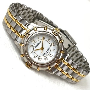 armitron gold and silver watch