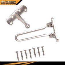Door Lock Stainless Steel Buckle Padlock Latch for Home  Hotel Security Guard