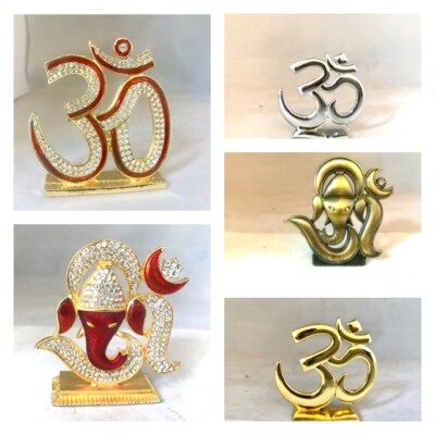 OM AUM AUHM Plakette verschiedene Größen Symbol Hindu Diwali Wand Wohndeko Ornament