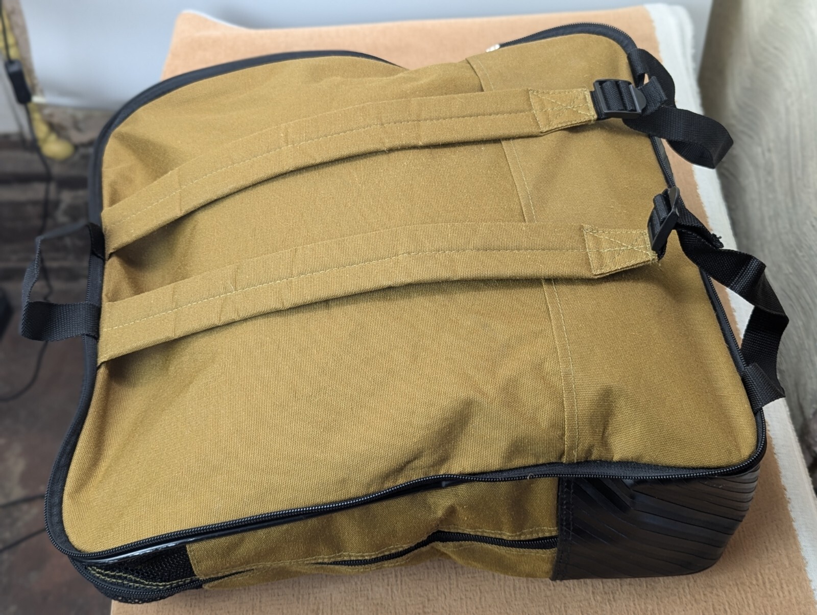 Volcom Backpack Vintage Multi Material Canvas Pla… - image 15