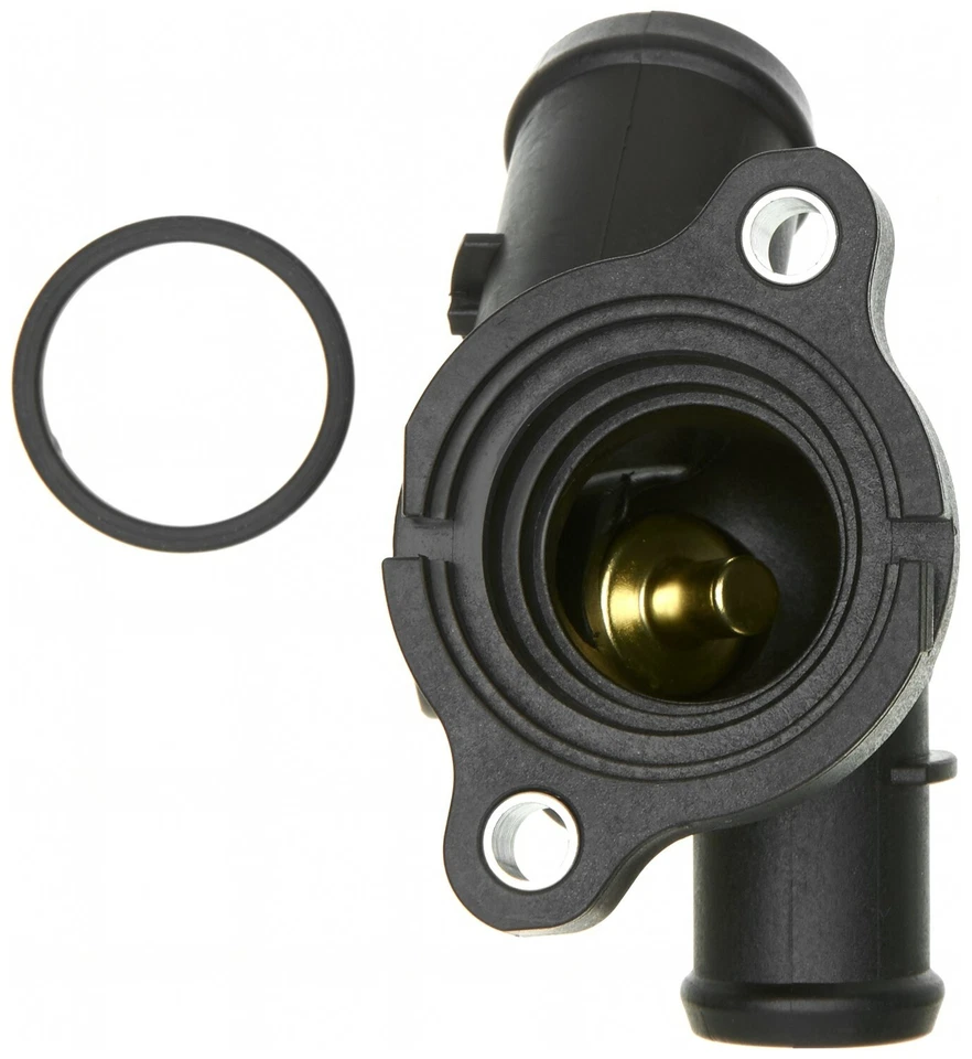 Para Volkswagen Beetle Cabrio 2010 motor 2,5 L refrigerante termostato carcasa puertas Foto 3 de 3