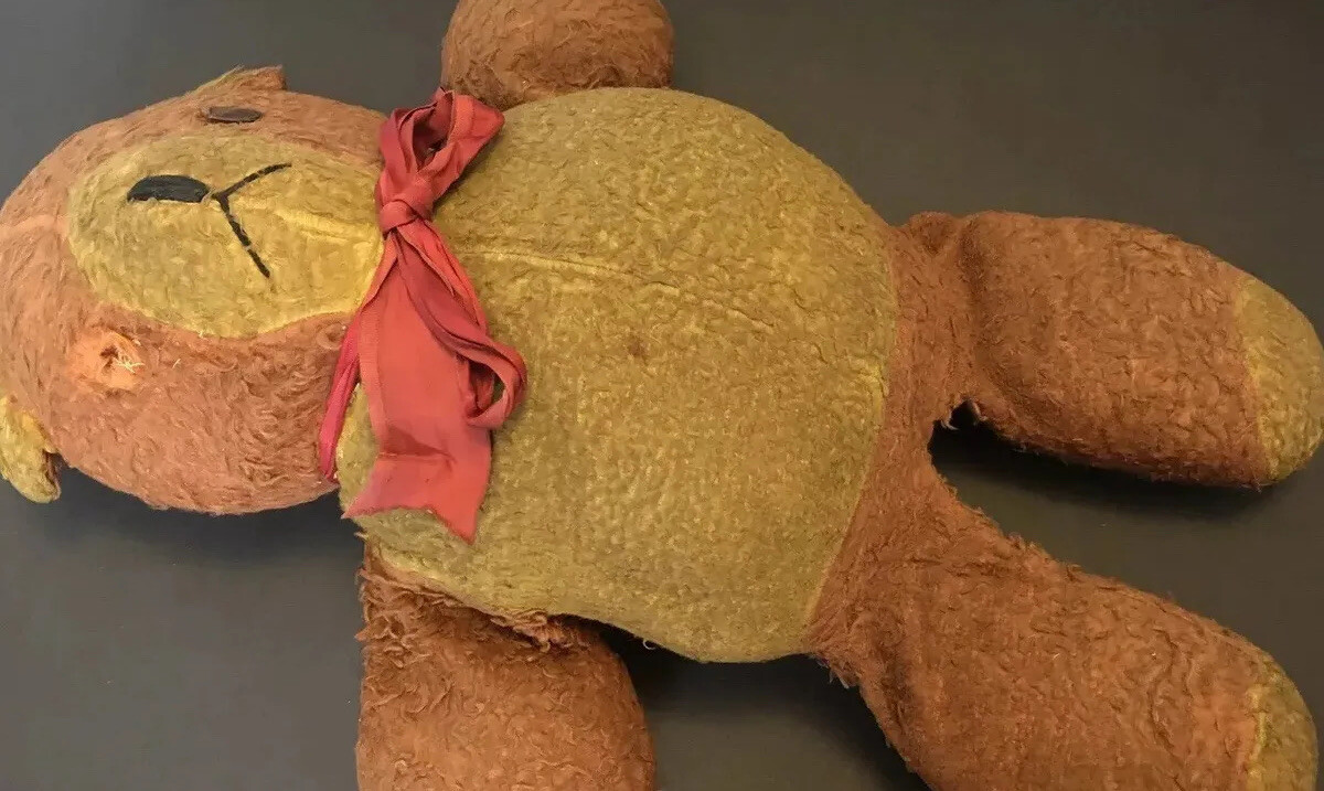 wood wool teddy bears