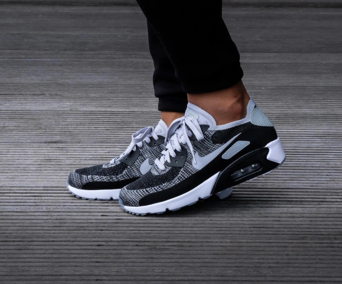 Air max 90 flyknit grey best sale