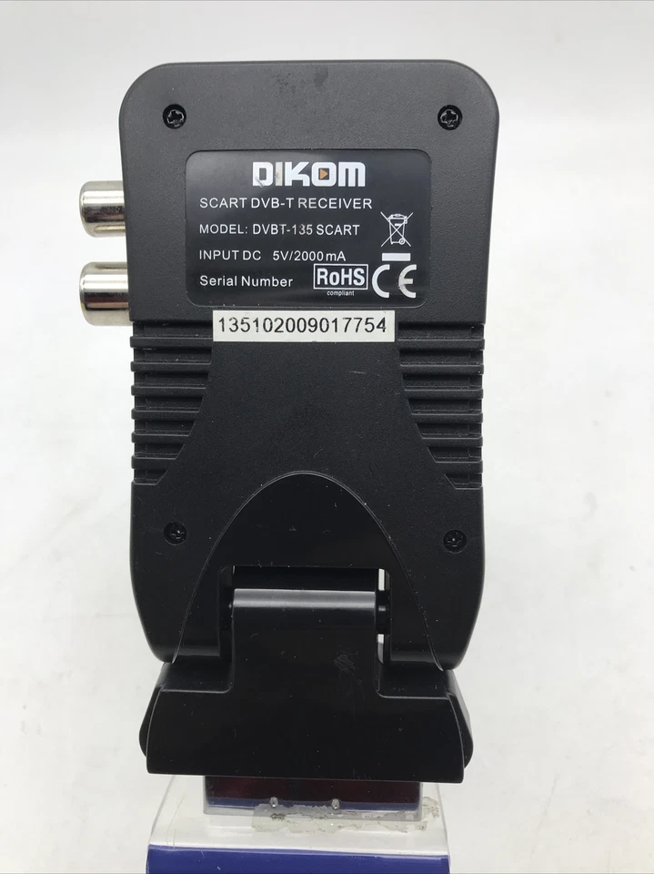DECODER DIGITALE TERRESTRE DIKOM MOD: DVBT-135 SCART+ COMPLETO DI TELECOMANDO E - Immagine 2 di 4