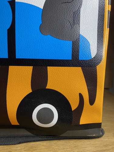 Toy Box; Safari Bus Tiger Print Collapsible Toy Box with matching lid - Picture 8 of 22