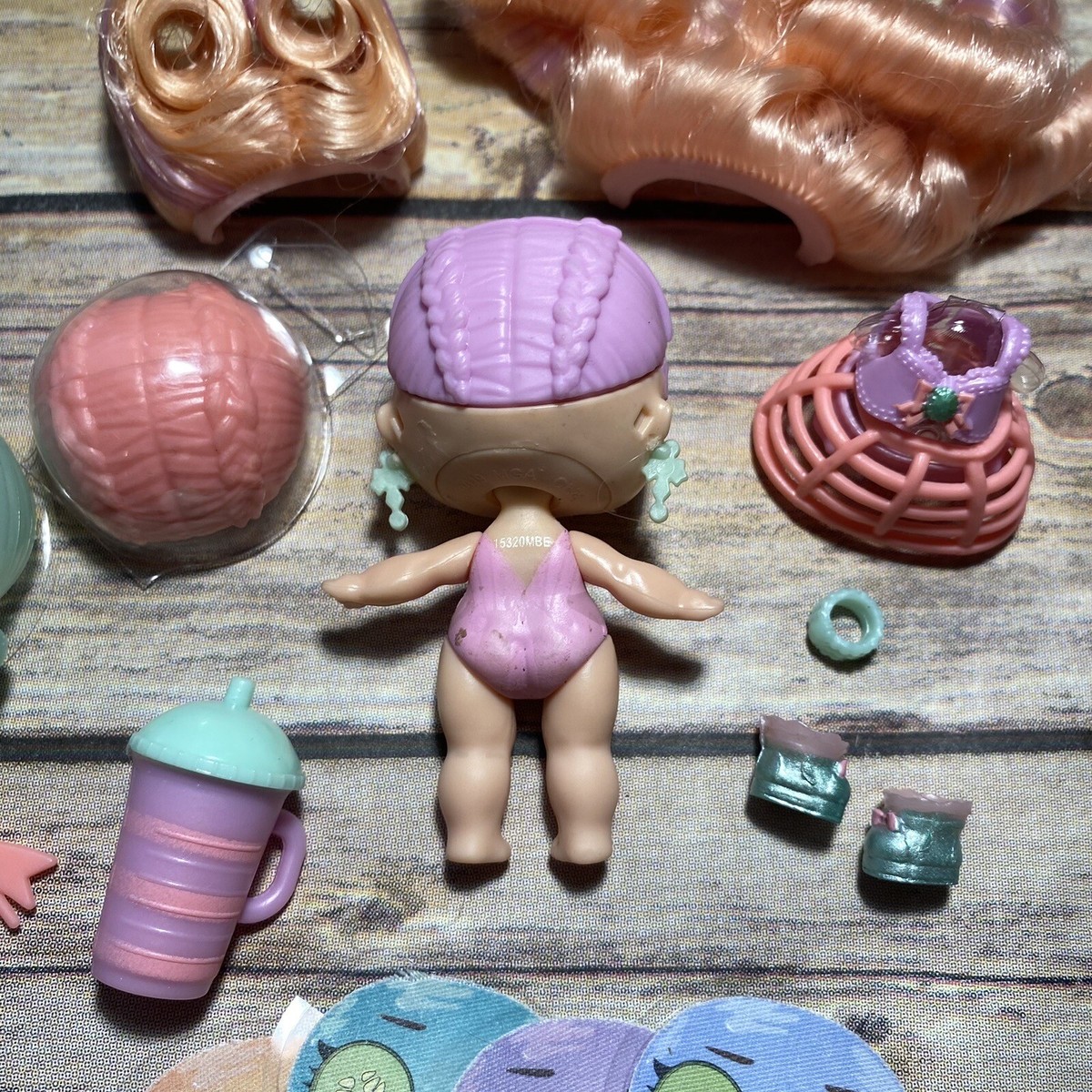 Lol Surprise Dolls Hairvibes Masquerade Babe Big Sister Wigs