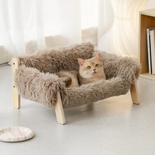 Mewoofun Modern Pet Sofa Lounging Bed with Removable Mattress Cover for Dog Cat
