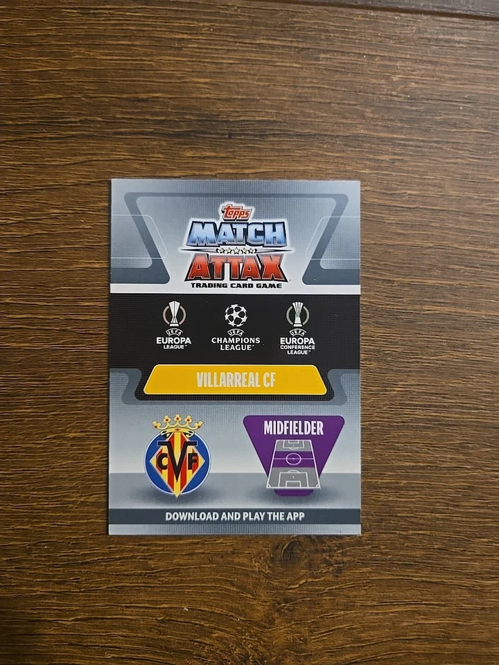 2021-22 Topps UEFA Dani Parejo #294 - Image 2 of 4