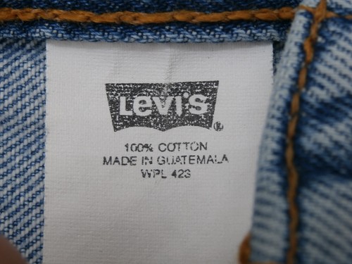 Levi 501 Button-Fly Men Denim Jeans 34 x 30 Straight Leg TWO PAIRS Lt. Blue Wash - Picture 23 of 24