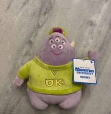 Plush Disney Monsters University Squishy Scott 8'' Disney Pixar New