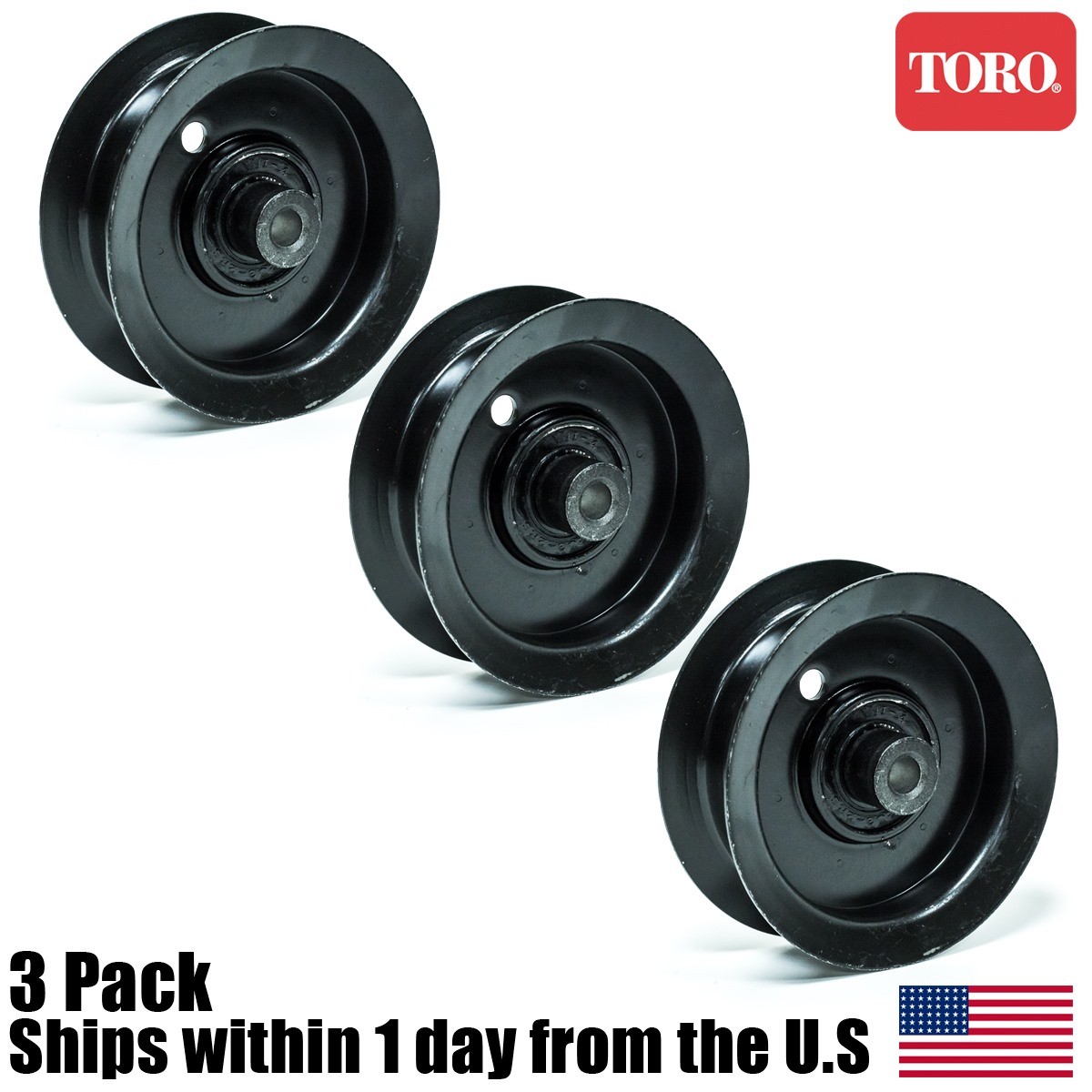 Toro flat idler pulley 109-3397 | Aux petits moteurs du Québec