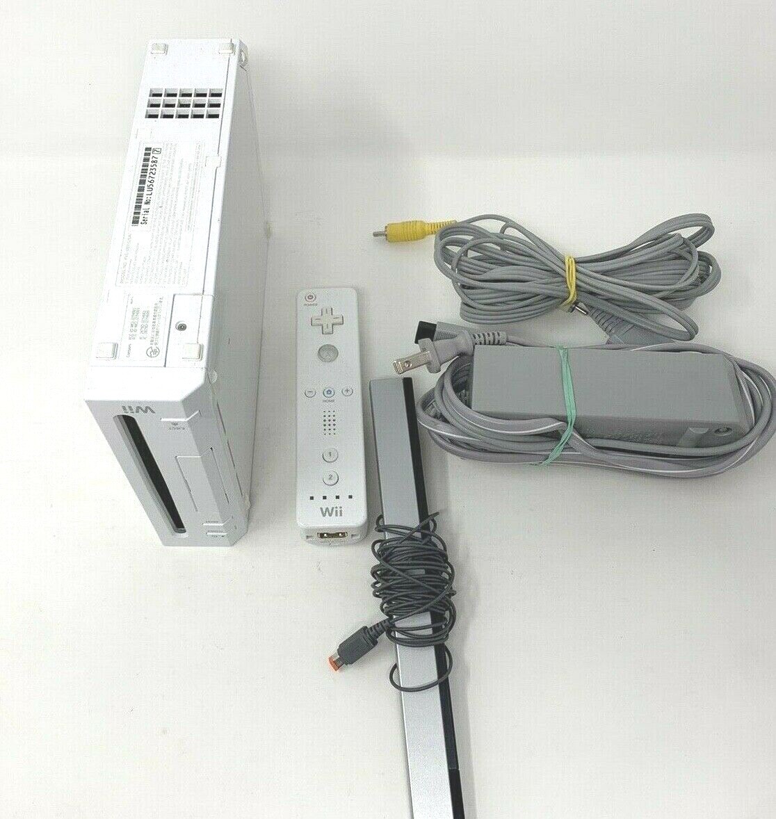Nintendo Wii Console White Model RVL-001 TESTED | eBay