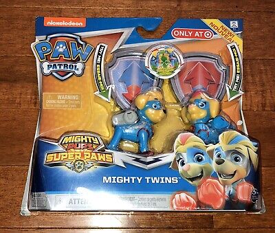 Paw Patrol Mighty Twins Mighty Pups Super Paws Toys New Free Shipping | eBay