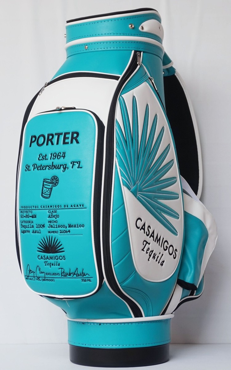 Casamigos Tequila Golf Tour Staff Bag - customized with your name