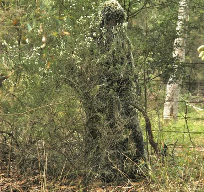 Ghillie Suit Traje Camuflado 3d - Sniper Atirador De Elite