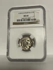 1938 D/D Buffalo Nickel NGC MS 66 beautiful Ms66