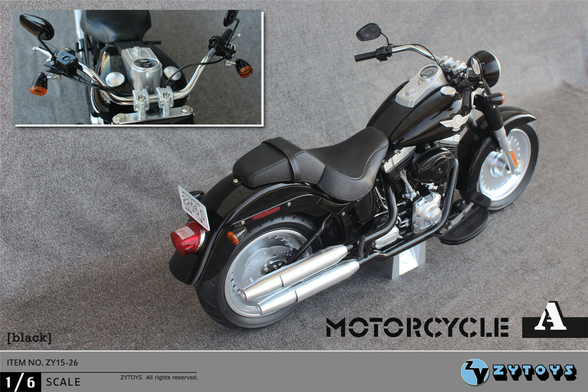 1/6 ZYTOYS Heavy vehicle Motorcycle For 12'' Figure Model Toy In