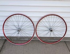 Velocity Aerohead W/ Phil Wood Hub 36 hole 6106-t6 Wheelset Bike Alloy Rims READ