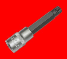 M16 Vielzahn Zwölfkant Stecknuss 12-Kant Nuss 1/2" Steckschlüssel 100mm Lang