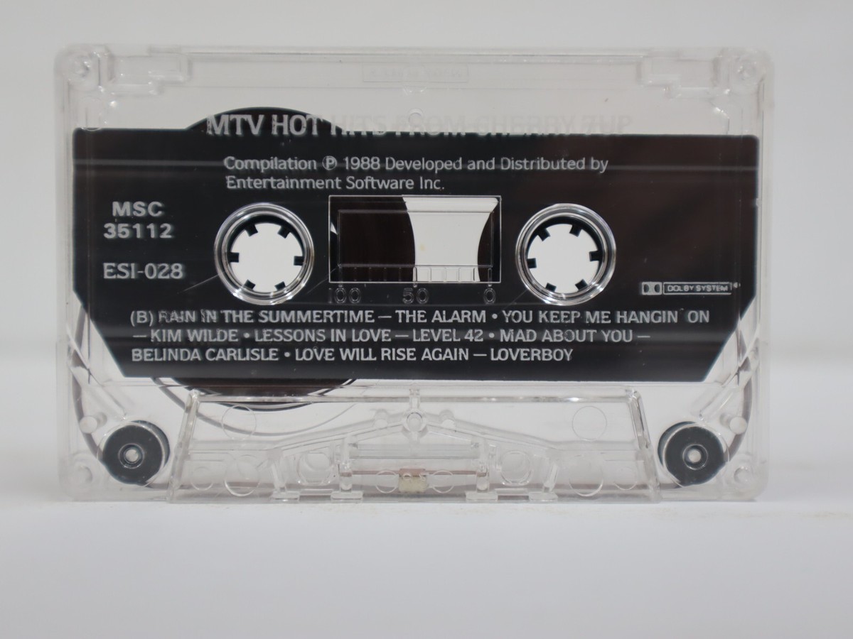 邦楽 TAWINGS - single Cassette + first 7inch MTV Hot Hits from Cherry 7up Cassette Tape 1988, Various Artists