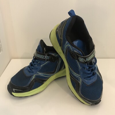 HEELYS Rise X2 Blue Skating Shoes Youth Two Wheels READ