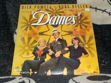 Dames Laserdisc LD Newsreel Newspaper Clip Dick Powell Ruby Keeler FreeShip 50
