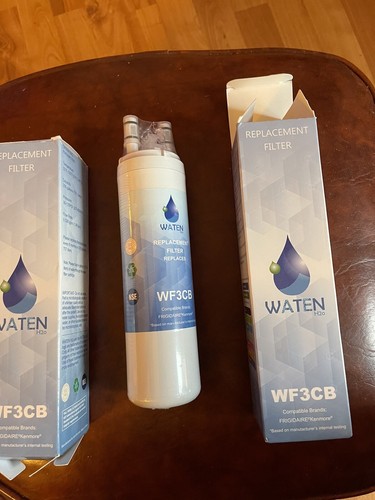2 Pack Waten WF3CB Refrigerator Water Filter Kenmore Frigidaire - Picture 1 of 2