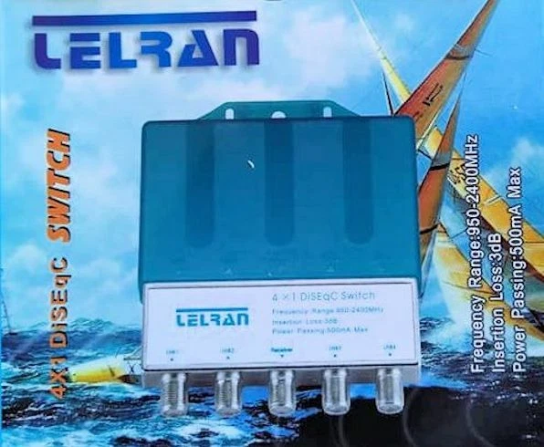 Heavy Duty 4x1 DiSEqC 2.0 Switch Water proof  - Image 2 of 2