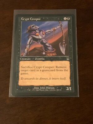 Magic the Gathering Odyssey Crypt Creeper