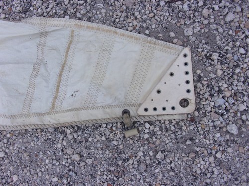 O'Day 22, Catalina 22, Hunter 22/23 Jib, used sail 7-1/2' x 19'x21' - Bild 4 von 7