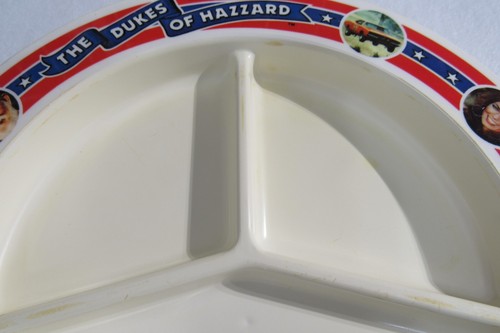 Deka Dukes Of Hazzard Divided Plastic Plate Vintage 1981 - Picture 7 of 8