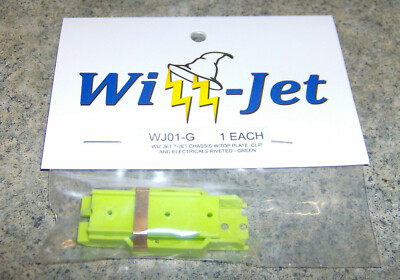 A WIZZARD GREEN T JET CHASSIS