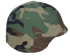 USGI Woodland Camo PASGT Helmet Cover Size X-Small/Sm M81 BDU