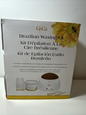 Gigi Brazilian Waxing Kit Complete Hair Removal System New In Box