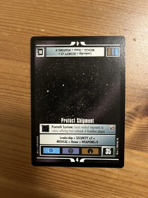 Star Trek CCG 1E Protect Shipment Mint Uncommon   The Dominion 1998