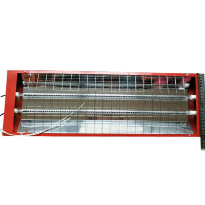 2000W Infrared Paint Curing Lamp (2 Lamps) - Heat Lamp For Auto Body, Furniture Paint Drying, Putty, 110V