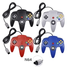 For Nintendo 64 N64 Game System Remote Wired N64 Controller Gamepad Joystick