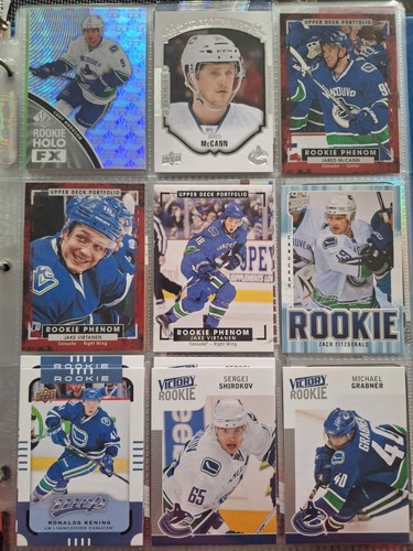 Vancouver Canucks Various Jerseys, Rookies, Signed U Pick $.99 Cents and Up - Picture 4 of 83