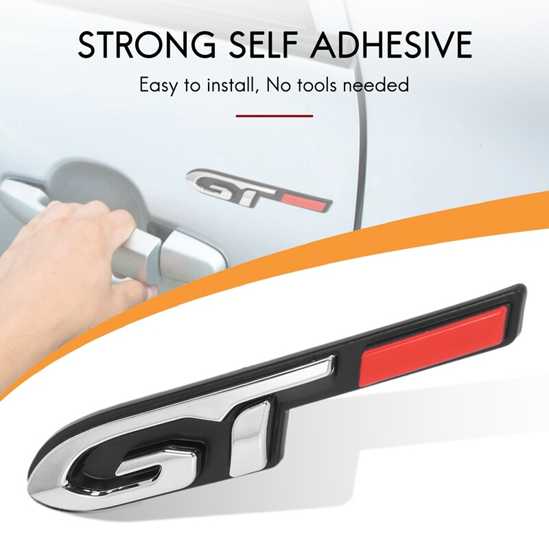 Cool 3D Car Style Sticker Gt For Fashion Car Door Sticker L6O2h eBay