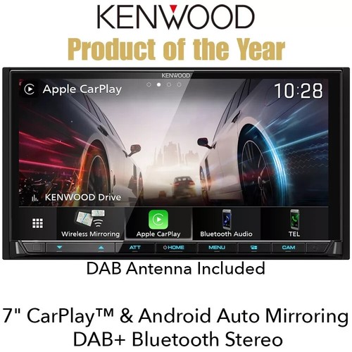 Kenwood DMX8021DABS CarPlay Android Stereo Upgrade for VW CC (3C/35) 2008-2015 - Picture 3 of 3