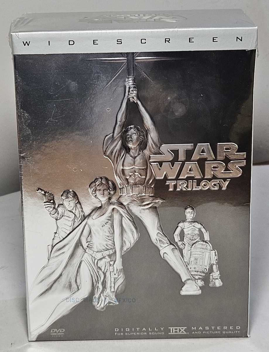 Star Wars Trilogy Silver Box 4 Disc DVD Set Brand NEW