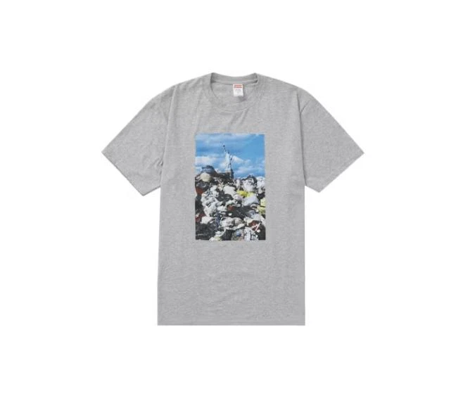 Tee poubelle Supreme American gris taille XL