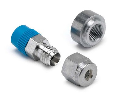 Autometer 5255 Fitting, Thermocouple Compress, 3/16'', 1/8'' NPTF Male,